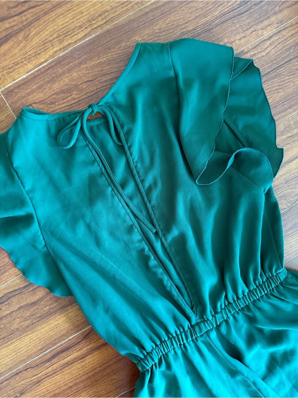(See description) Wilfred green Fleurette jumpsuit sz small - Picture 9 of 11